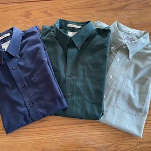 Men's LL Bean Wrinkle-Free, Long-Sleeved Button Down